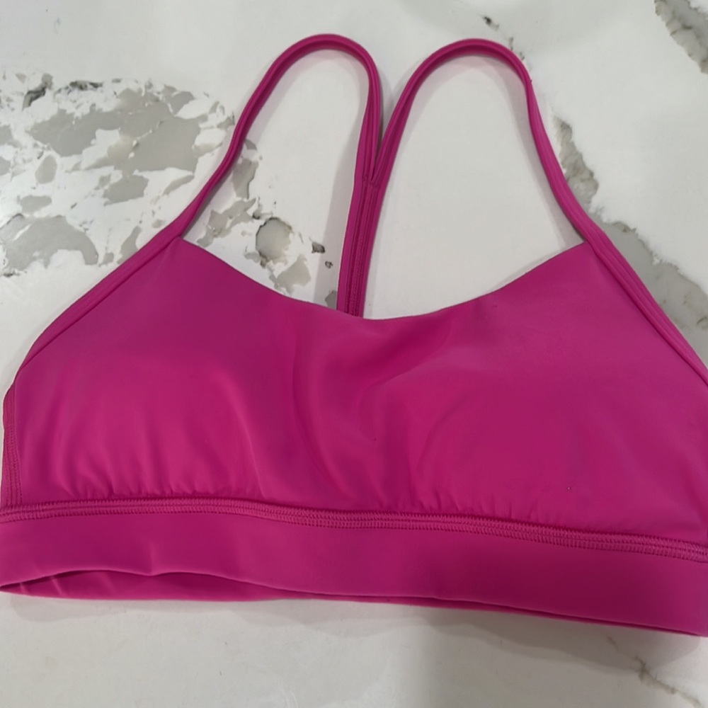 Light support yoga sports bra